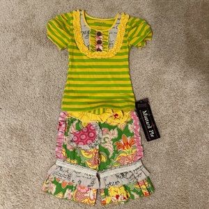 Mustard Pie NWT toddler girls set